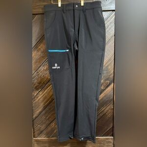 Ostrya Alpine Soft Shell Pants in Black